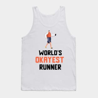 World's Okayest Runner Tank Top